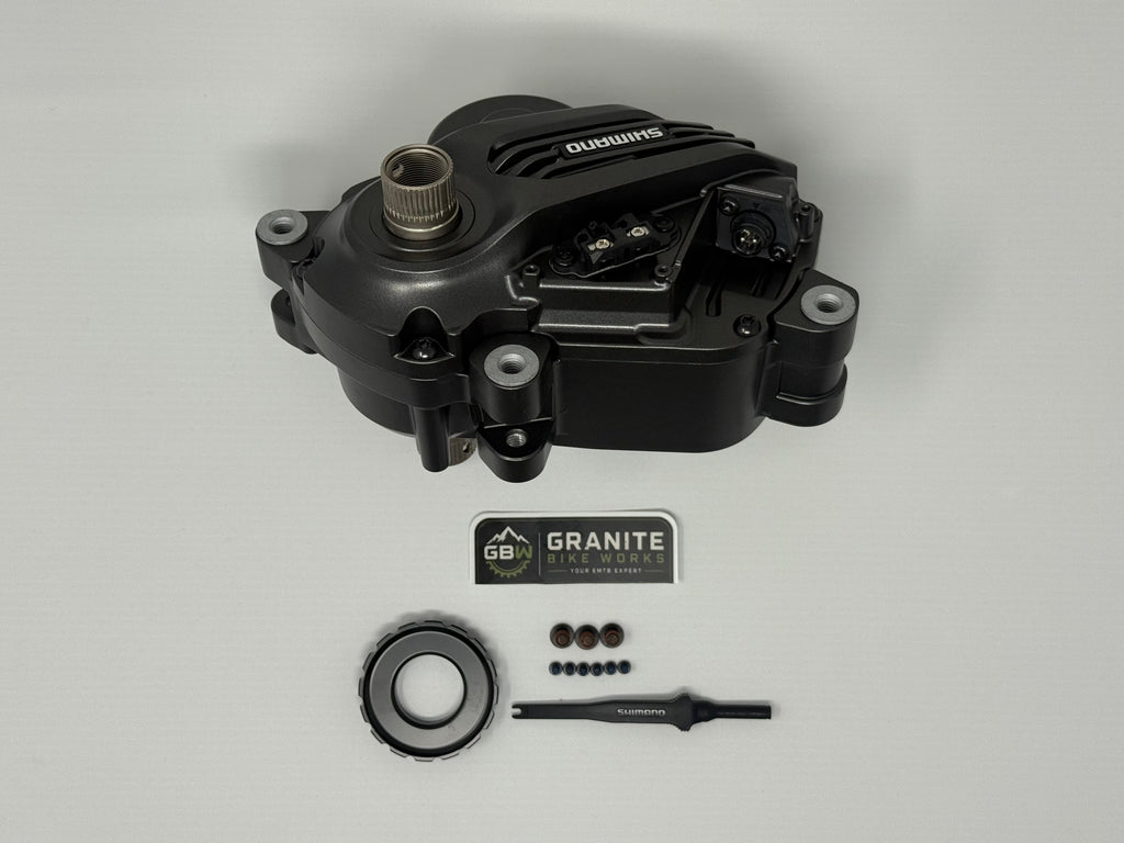 Shimano DU-EP800 EP8 85Nm configured eBike motor top view, E8000 upgrade replacement